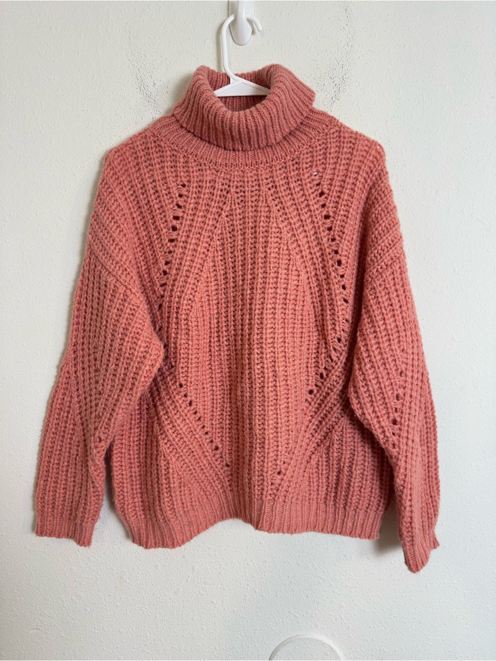Peserico Chunky Turtleneck alpaca wool blend knit sweater